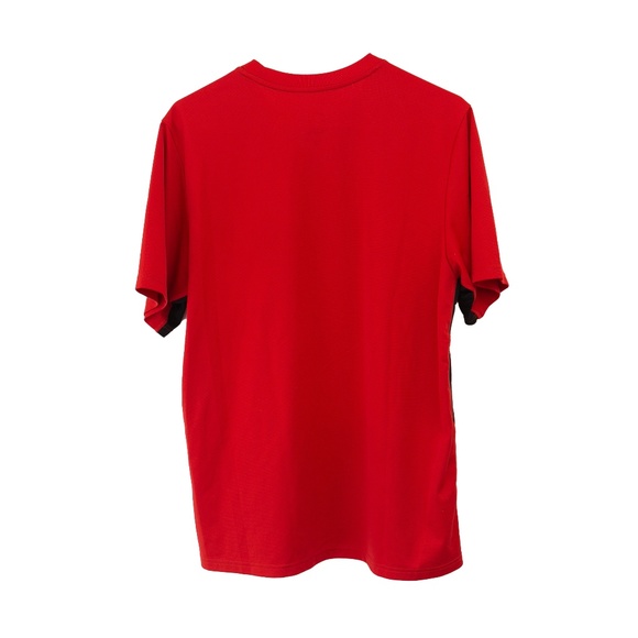 Nike Men's Large Dri-Fit T-Shirt - Red / Black - Picture 2 of 5